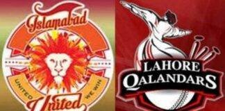Islamabad United vs Lahore Qalandars