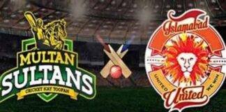 Multan Sultans vs Islamabad United