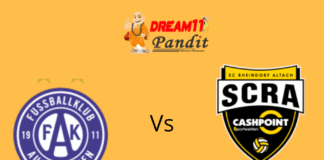 Austria Wien FC vs Rheindorf Altach FC