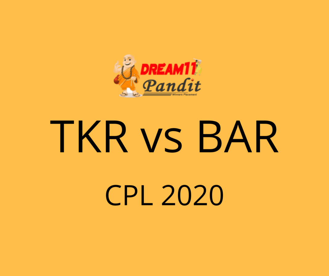 Trinbago Knight Riders vs Barbados Tridents