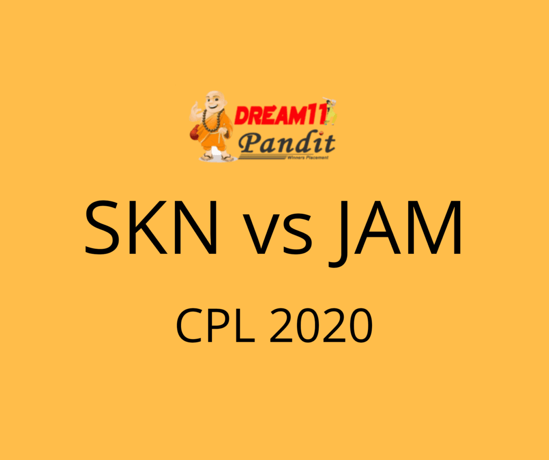St Kitts and Nevin Patriots vs Jamaica Tallawahs