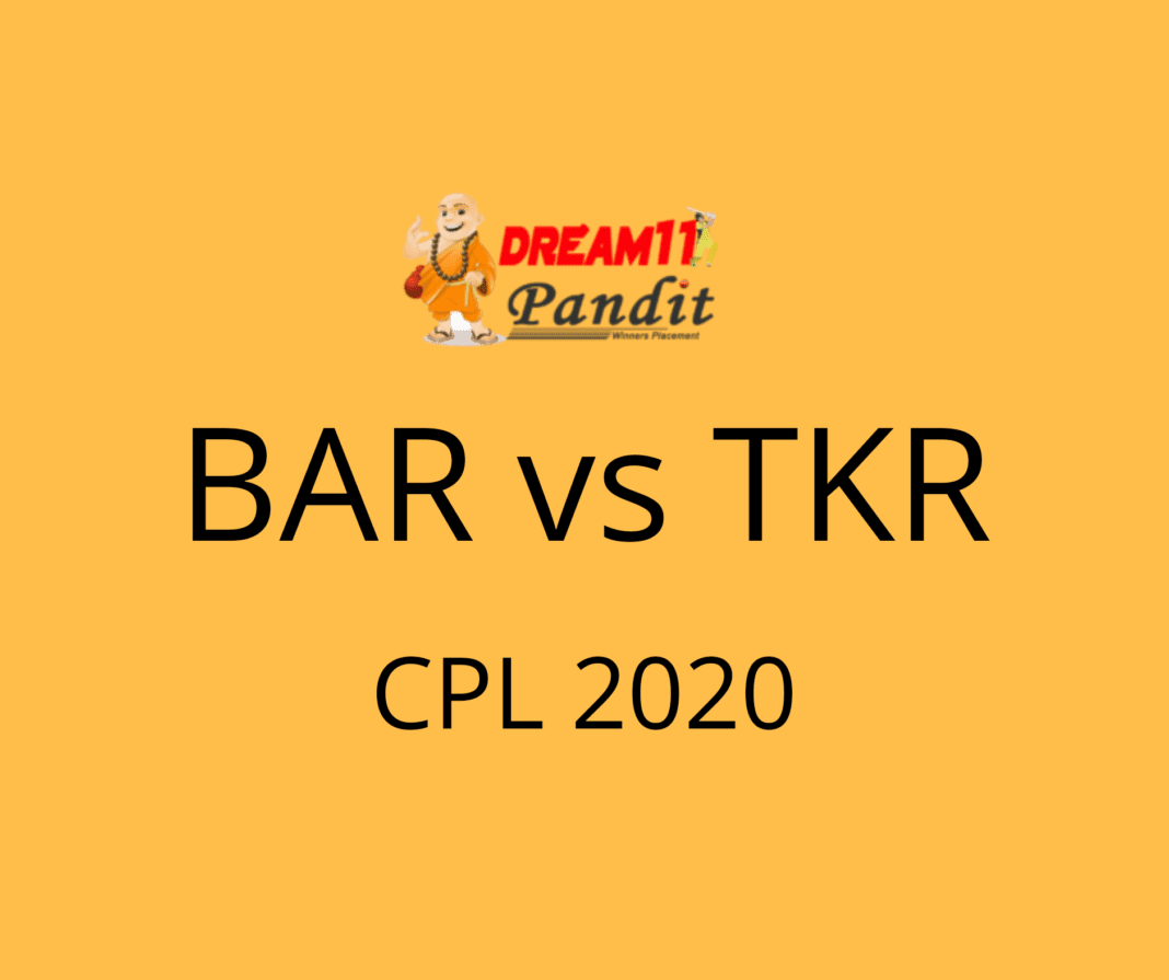 Barbados Tridents vs Trinbago Knight Riders