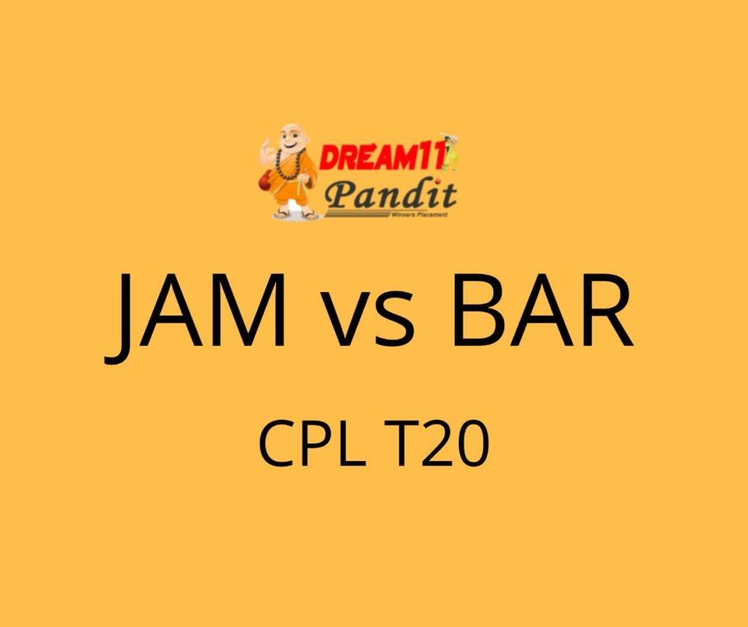 Jamaica Tallawahs vs Barbados Tridents