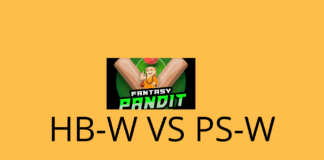 Hobart Hurricanes Women vs Perth Scorchers Women