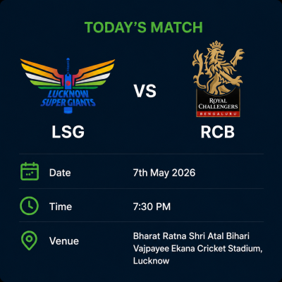Lsg Vs Rcb